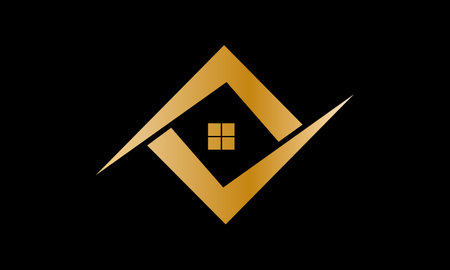 Real Estate, Property and Construction Logo design for business corporate sign.のイラスト素材