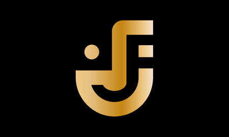 Initial Letter J Logo Design Vector Template. Graphic Alphabet Symbol for Corporate Business Identityのイラスト素材