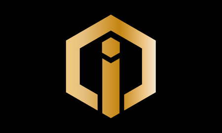 Hexagon Initial Letter P Logo Design vector template, Graphic Alphabet Symbol for Corporate Business Identityのイラスト素材