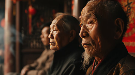 Group of People Sitting Together in Close Proximityの素材