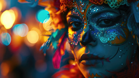 Vibrant Women in Colorful Costumes Showcasing Cultural Diversity and Unityの素材