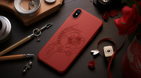 Phone Case With Flower Designの素材