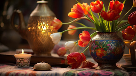 Wooden Case With Floral Designの素材