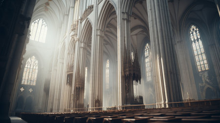 The Grand Cathedral With Tall Pillarsの素材