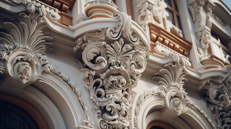 Close-Up of Clock Tower on a Buildingの素材