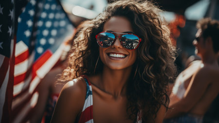 A Group of People Standing Around Each Otherの素材