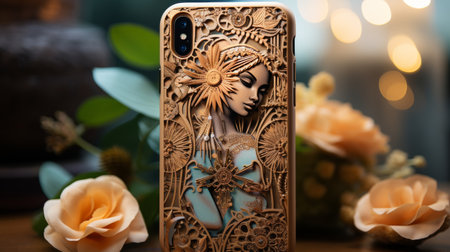 Phone Case With Womans Faceの素材