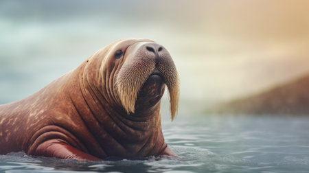 Close Up of a Small Animal on a Rockの素材