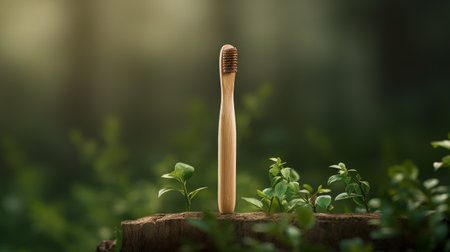 Close Up of a Tall Plant in a Fieldの素材