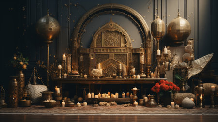 Room With a Rug on the Floorの素材