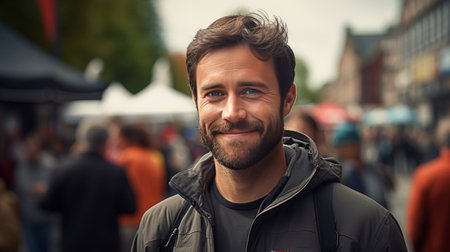 Group of People Sitting Next to Each Otherの素材