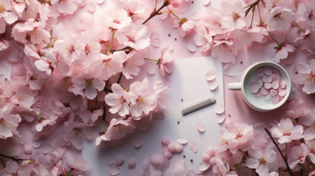 Pink Flowersの素材