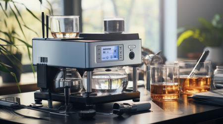 Espresso Machine on Tableの素材