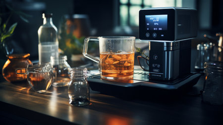 Espresso Machine on Tableの素材