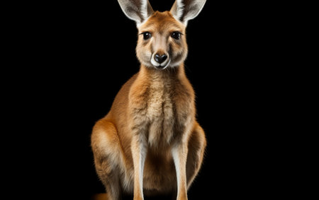 Close Up of a Kangarooの素材