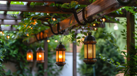 Array of Hanging Lightsの素材