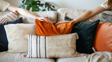 Couch With Pillowsの素材