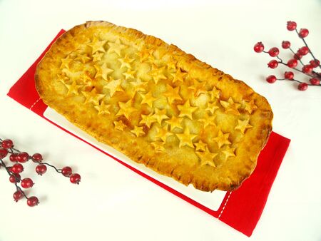 Traditional Christmas Pieの写真素材
