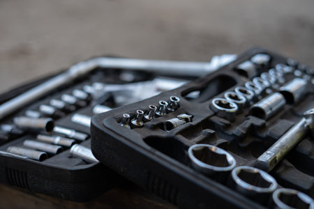 A set of tools for carsの写真素材