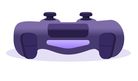 Illustration of a wireless gamepadのイラスト素材