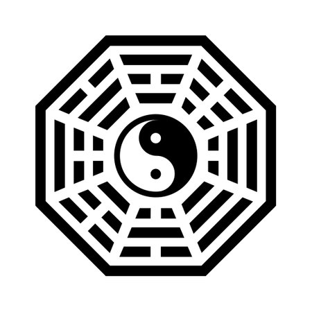 Dharma symbol. A symbol of rule in Hinduism and Buddhismのイラスト素材