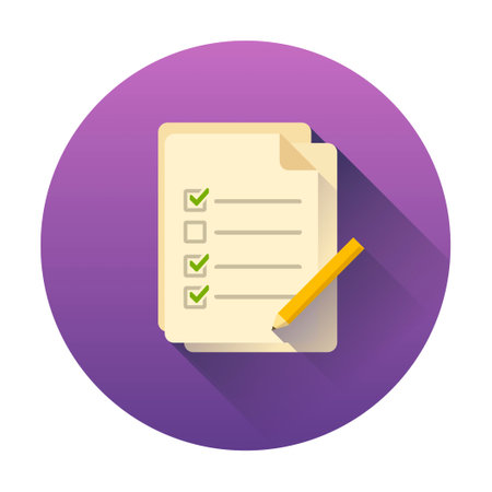 Illustration of filling out documents. An image of a flexible approach to customersのイラスト素材