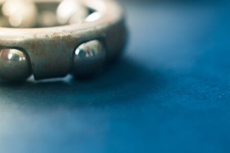 Old bearing macroの写真素材