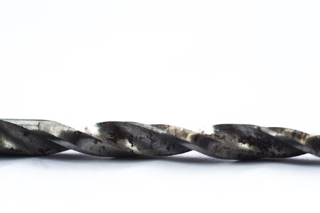 drill macro on a white background blurredの写真素材