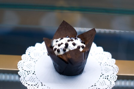 Sweets in the window in a kavel