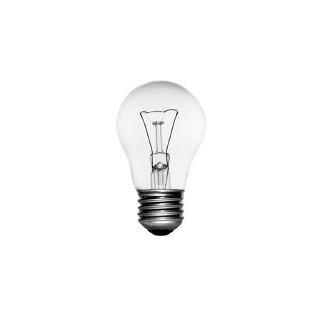 Light bulb on a white background isolate.