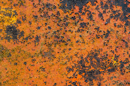 Rusty texture, grunge rusted metal background, rusty material patternの写真素材