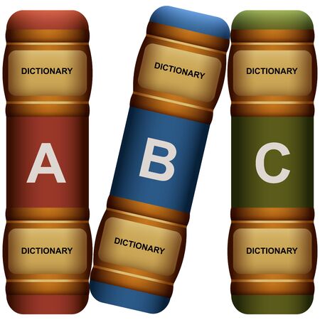 Dictionary Iconのイラスト素材