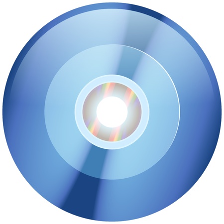 Digital Disc Iconのイラスト素材