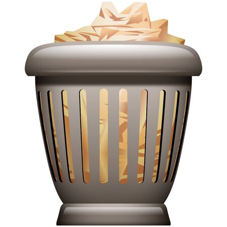Recycle Bin Iconのイラスト素材