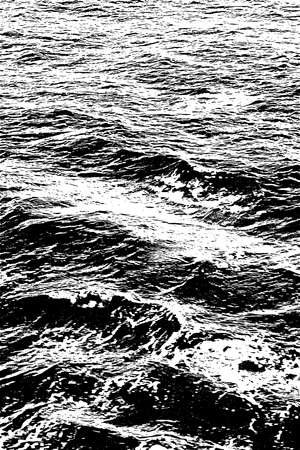 Waves on the Ocean Illustrationのイラスト素材