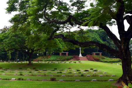 Second World War Cemetery in South Asia