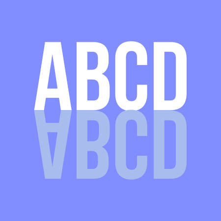 ABCD typography letters poster, t-shirt,Â  and background design.Â のイラスト素材