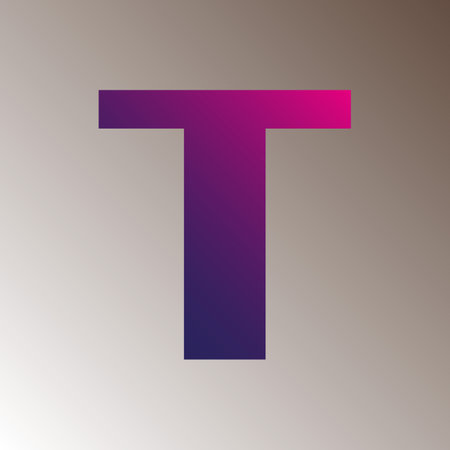 Letter T logo icon design template elements. Vector sign for your application or corporate identity.のイラスト素材
