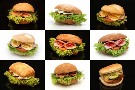 sandwich compilationの写真素材
