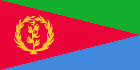 Eritrea Flagの写真素材