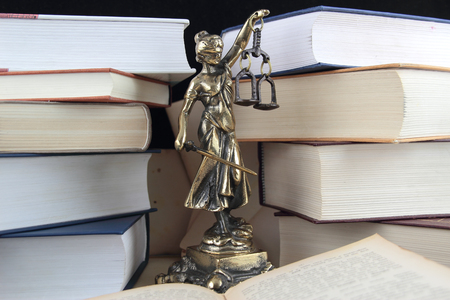 Symbol of law and justice.の写真素材