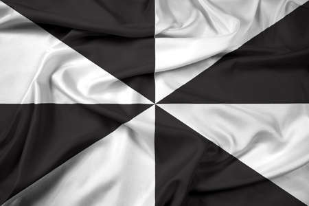 Waving Flag of Lisbonの写真素材