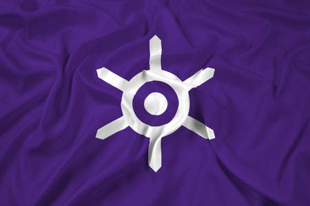 Waving Flag of Tokyoの写真素材