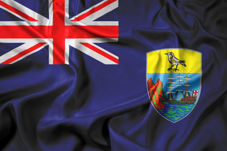 Waving Flag of Saint Helena