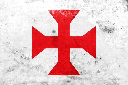 Flag of Sucre, Bolivia, with a vintage and old lookの写真素材