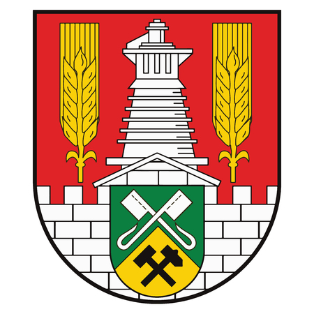 Coat of arms of Salzgitter, Germany. Vector Format.のイラスト素材
