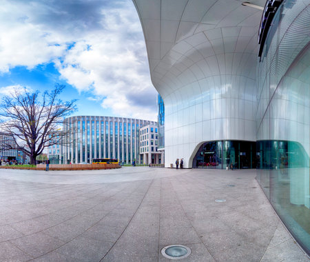 WROCLAW, POLAND - MAY 03, 2019: Wroclavia Shopping Center in Wroclaw near Main Railway Station...