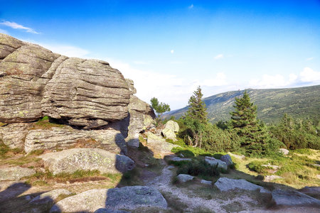 Trzy Swinki or Svinske kameny (in Polish and Czech) is a large granite rocks, on the border between...