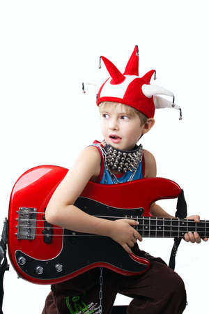 Shock idea for design involve chidren emotion. Isolated with clipping path.の写真素材