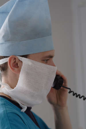 Doctors are working - medicine  background. Shot in a hospital.の写真素材